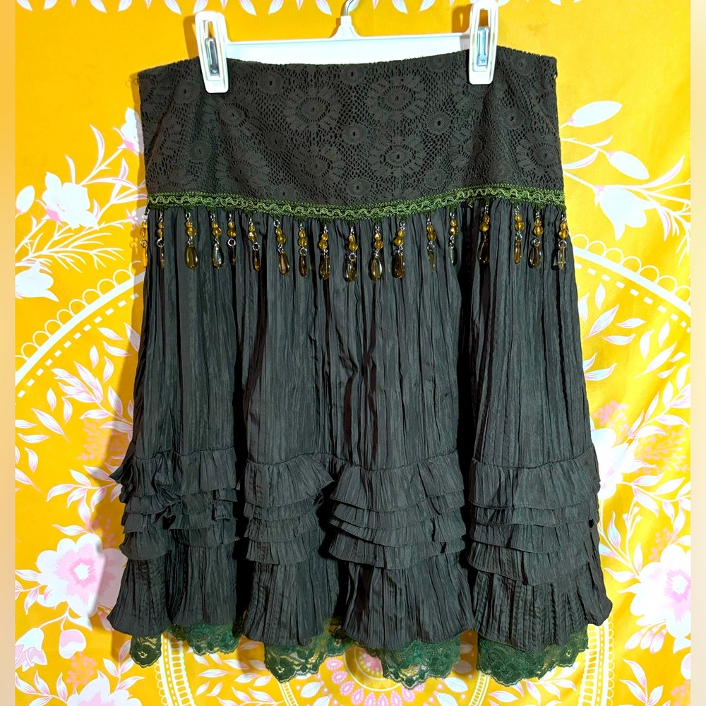 Cache Boutique Boho Mini Shirt